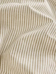MADE.COM Natural Ansel Stripe Deep Fitted Sheet - Image 3 of 3