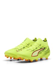 Puma Green ULTRA 6 MATCH+ FG Football Boots - Image 1 of 6