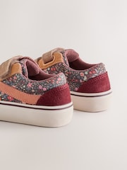 Multi Floral Standard Fit (F) Touch Fastening Trainers - Image 4 of 5