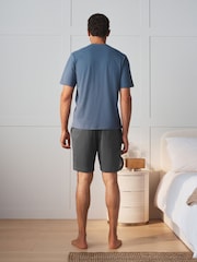 Red/Blue Pure Cotton Jersey Short Sleeve Pyjamas Set 3 Pack - Image 5 of 19