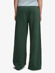 Superdry Green Essential Logo Wide Leg Joggers - Image 4 of 5