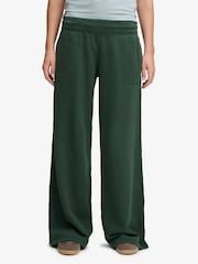 Superdry Green Essential Logo Wide Leg Joggers - Image 5 of 5