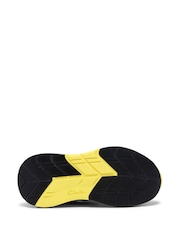 Clarks Yellow Standard Fit (F) Standard Fit Gleam Go Trainers - Image 4 of 6