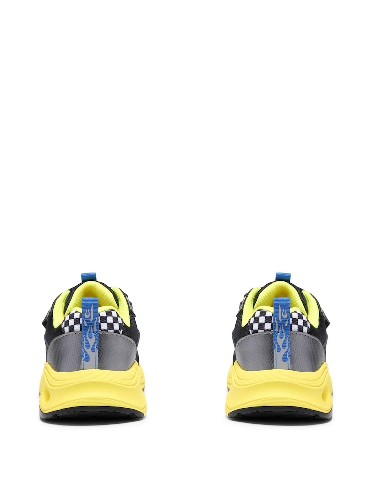 Clarks Yellow Standard Fit (F) Standard Fit Gleam Go Trainers - Image 6 of 6 Clarks Yellow Standard Fit (F) Standard Fit Gleam Go Trainers - Image 6 of 6