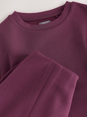 Berry Pleated Wide Leg Set (3-16yrs) - Image 9 of 9