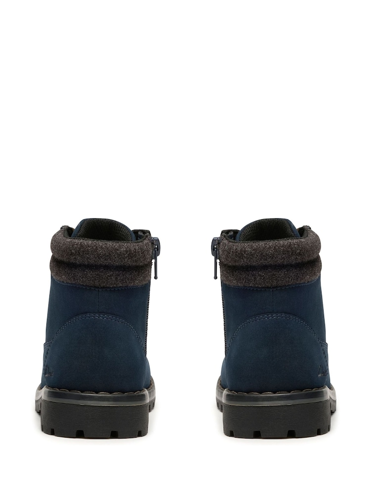 Clarks Blue Cliff Lace Ankle Boots - Image 2 of 5 Clarks Blue Cliff Lace Ankle Boots - Image 2 of 5