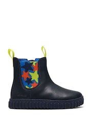 Clarks Blue Cove Chelsea Boots - Image 1 of 6