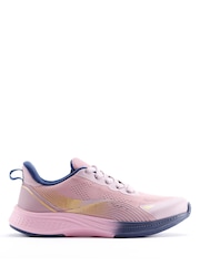 Clarks Pink Lumen Lace Trainers - Image 1 of 6