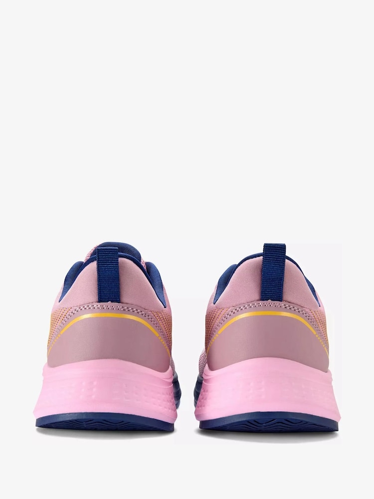 Clarks Pink Lumen Lace Trainers - Image 2 of 6 Clarks Pink Lumen Lace Trainers - Image 2 of 6