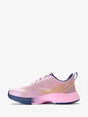 Clarks Pink Lumen Lace Trainers - Image 3 of 6