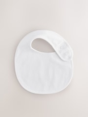 Pink Baby Bib 5 Pack - Image 6 of 8