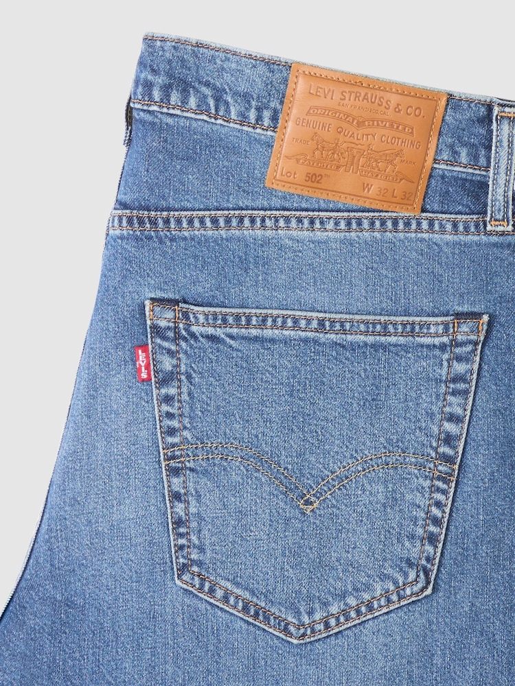 Levi's® Blue 502 Taper Jeans - Image 7 of 7