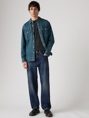 Levi's® Blue 568 Straight Jeans - Image 4 of 5