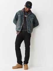 Levi's® Black 502™ Regular Taper Jeans - Image 2 of 4
