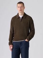 Levi's® Collared Half Zip Knitted Jumper - Bild 1 von 6