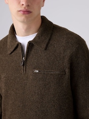 Levi's® Collared Half Zip Knitted Jumper - Bild 4 von 6