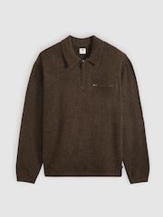 Levi's® Collared Half Zip Knitted Jumper - Bild 5 von 6