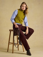 Joules Chocolate Brown Bucket Bag - Image 4 of 9