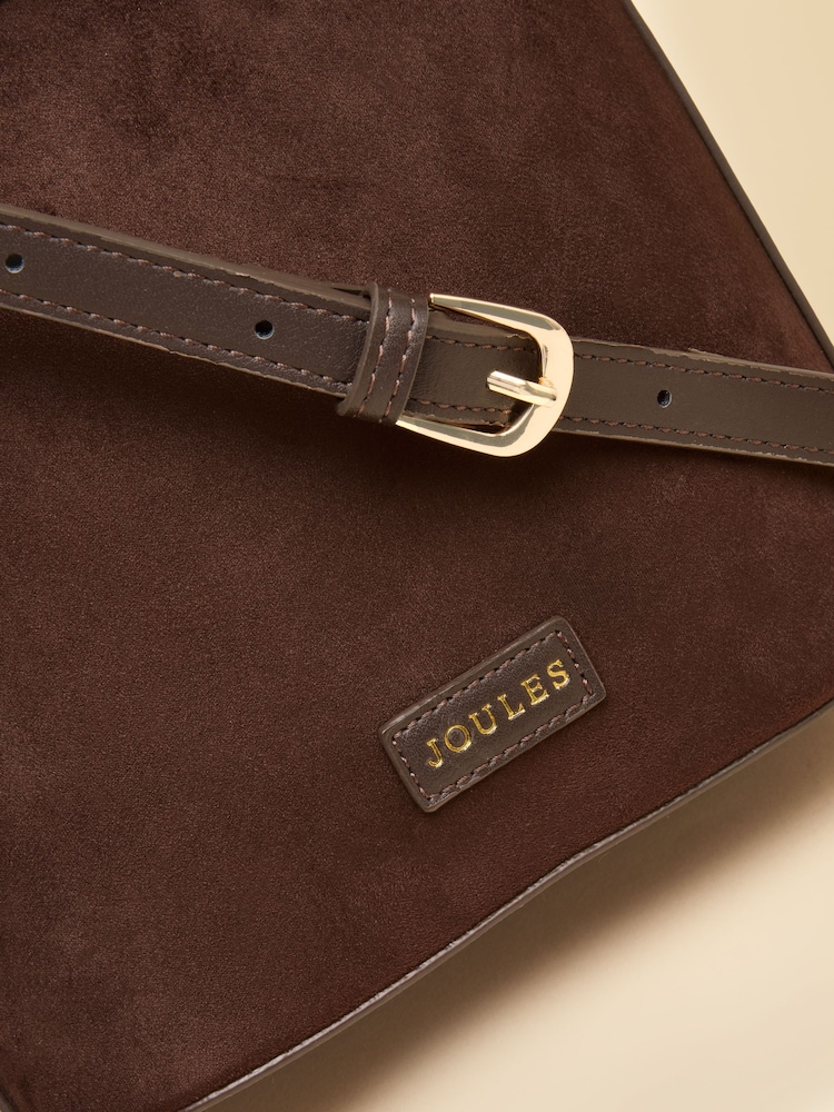 Joules Chocolate Brown Bucket Bag - Image 9 of 9 Joules Chocolate Brown Bucket Bag - Image 9 of 9