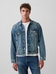 Gap Mid Wash Classic Icon Denim Jacket - Image 1 of 5