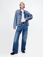 Gap Mid Wash Classic Icon Denim Jacket - Image 5 of 5