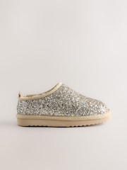 Gold Glitter Shoot Slippers - Image 2 of 5