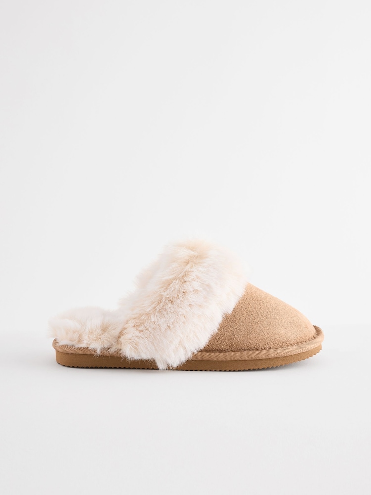 Fauve Marron - Chaussons Mule - Image 2 de 6 Fauve Marron - Chaussons Mule - Image 2 de 6