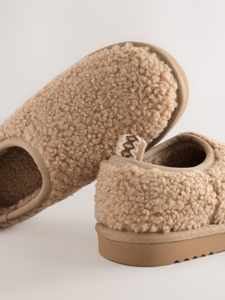 Neutraal borg - Shoot pantoffels - Afbeelding 4 van 4