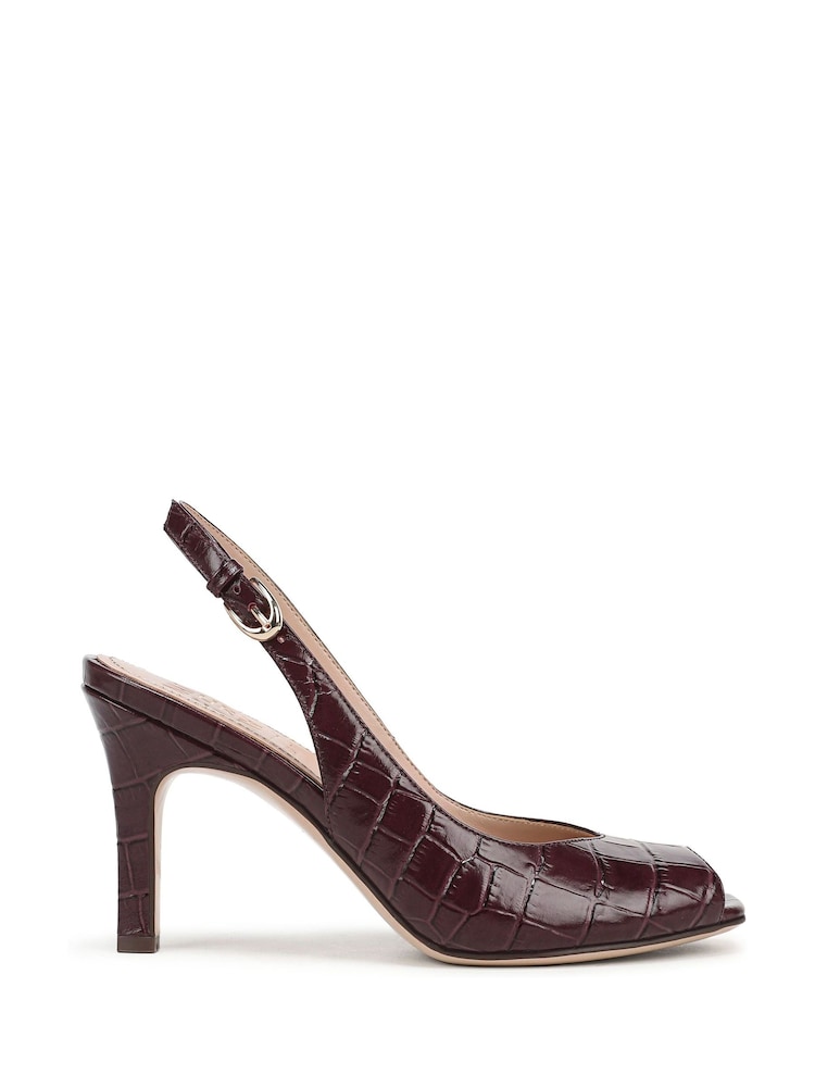 Naturalizer Red Naturalizer Alexa Smokey Sangria Slingback Stiletto Heel Shoes - Image 1 of 7 Naturalizer Red Naturalizer Alexa Smokey Sangria Slingback Stiletto Heel Shoes - Image 1 of 7