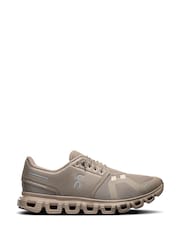 On Brown Cloud 6 Lifestyle Trainers - Image 1 of 6