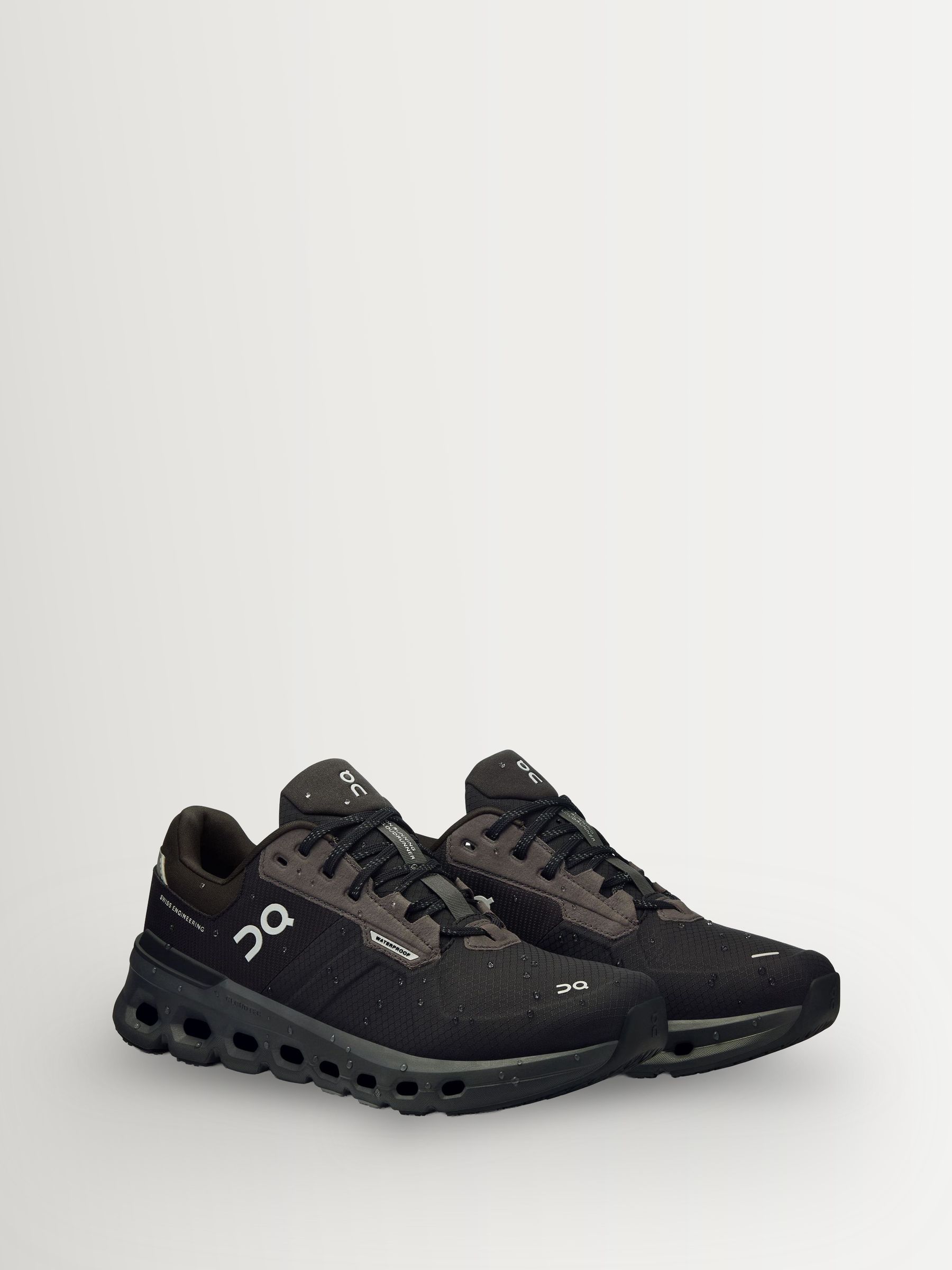 Buy On Black Cloudrunner 2 Waterproof Running Trainers from the