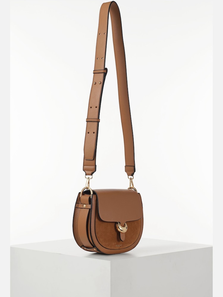 Luella Grey Venetia Saddle Cross-Body Bag - Image 2 of 3