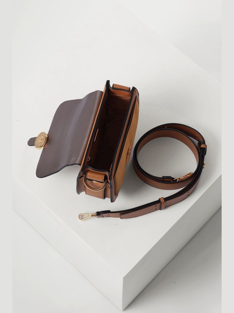 Luella Grey Venetia Saddle Cross-Body Bag - Image 3 of 3