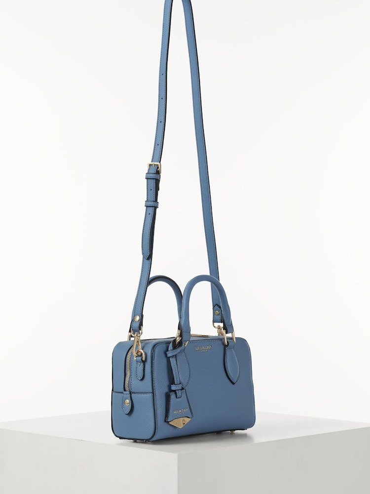 Blau - Luella Grey Lilian Barrel Cross-Body Bag - Bild 1 von 4