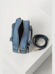 Blau - Luella Grey Lilian Barrel Cross-Body Bag - Bild 4 von 4