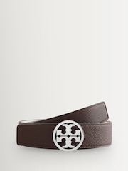 Tory Burch Brown 1.5" Miller Reversible Belt - Image 1 of 1