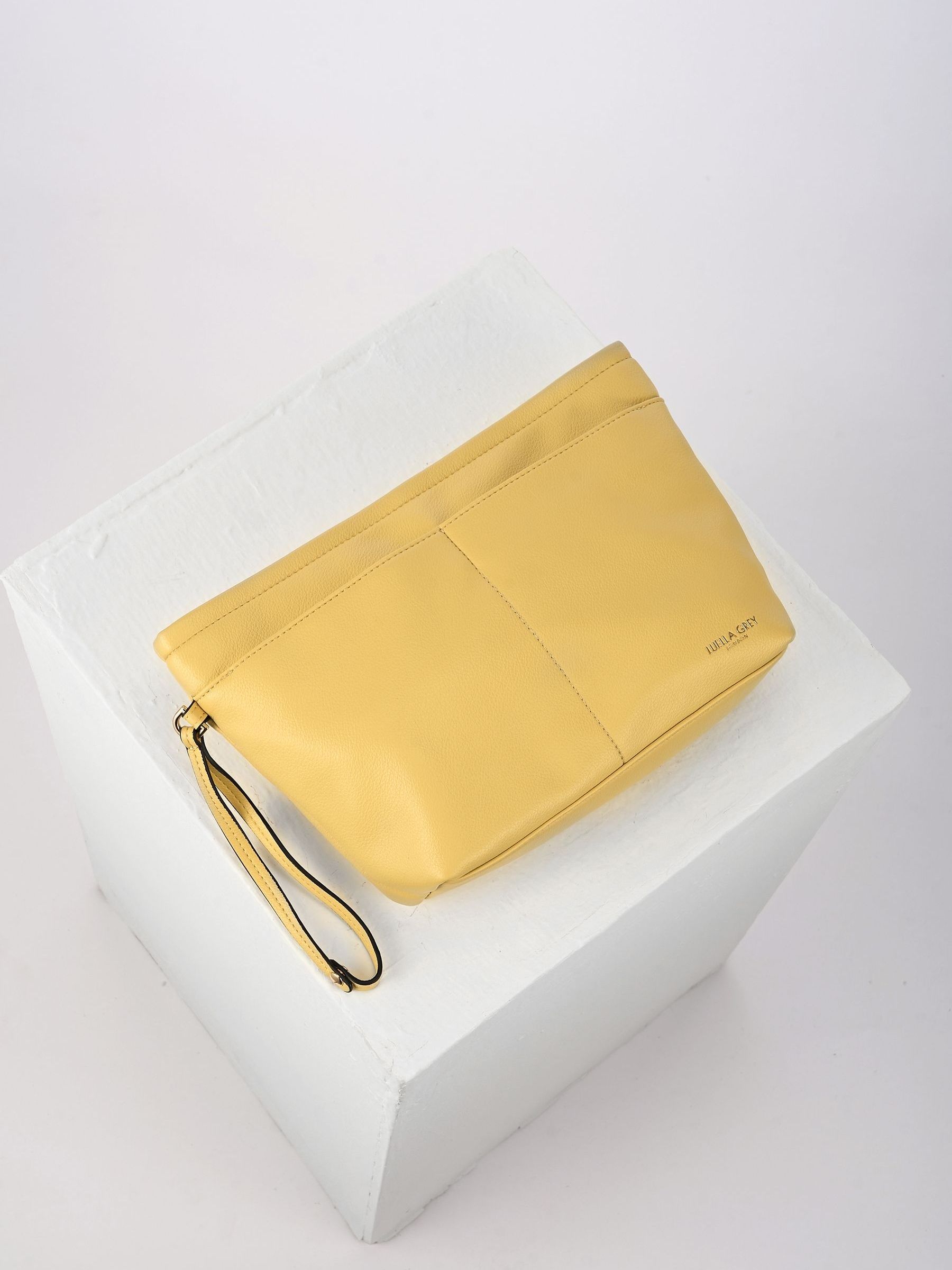 Buy Luella Grey Yellow Saskia Large Woven Tote from the Next UK