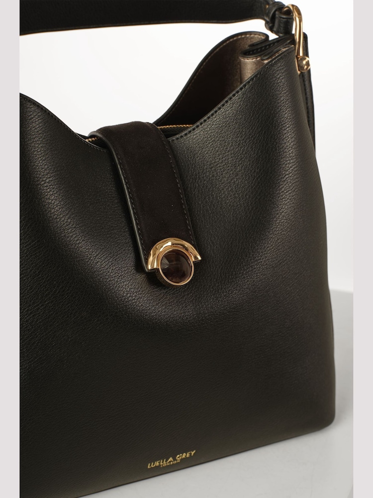 ブラック - Luella Grey Andrea ホーボー トートバッグ - 画像 8 / 8