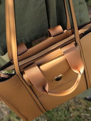 Luella Grey Darcy Laptop Black Tote Bag - Image 4 of 8