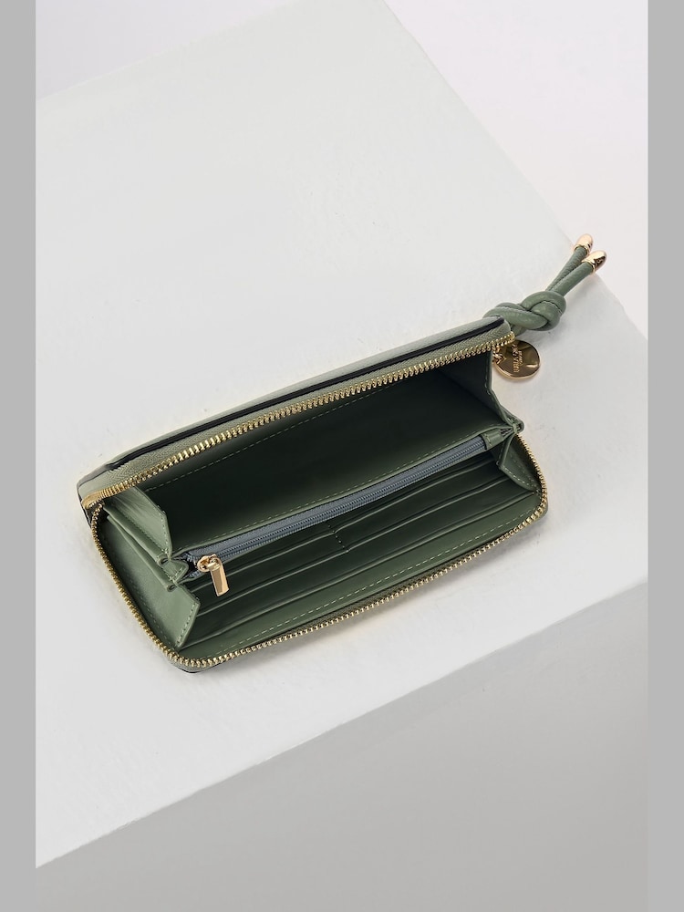 Grün - Luella Grey Ramona Black Large Purse - Bild 2 von 2