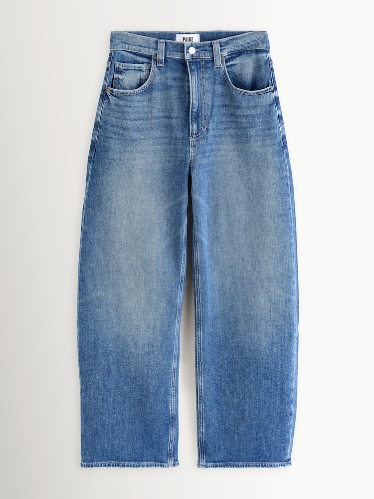 Paige Arellia Ankle 27" Barrell Leg Stoneview Jeans - Image 1 of 1 Paige Arellia Ankle 27" Barrell Leg Stoneview Jeans - Image 1 of 1