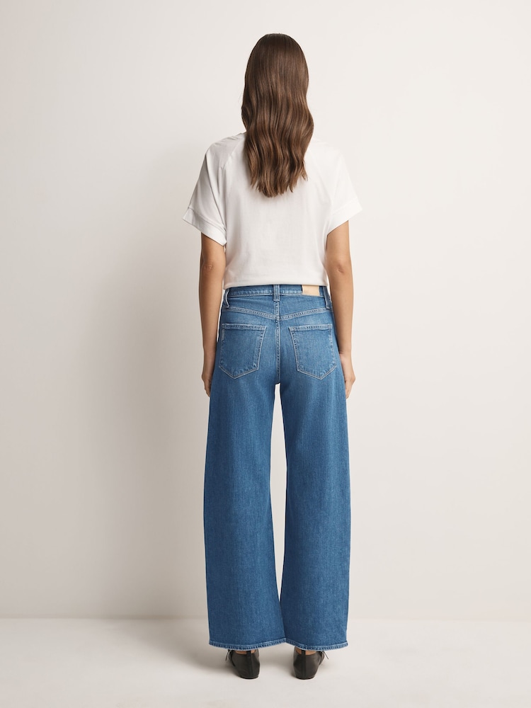 Paige Arellia Ankle 27" Barrell Leg Stoneview Jeans - Image 2 of 6 Paige Arellia Ankle 27" Barrell Leg Stoneview Jeans - Image 2 of 6