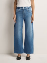 Paige Arellia Ankle 27" Barrell Leg Stoneview Jeans - Image 4 of 6