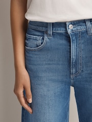 Paige Arellia Ankle 27" Barrell Leg Stoneview Jeans - Image 5 of 6