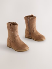 Estrella Tostado Marrón - Botas altas vaqueras - Imagen 1 de 5