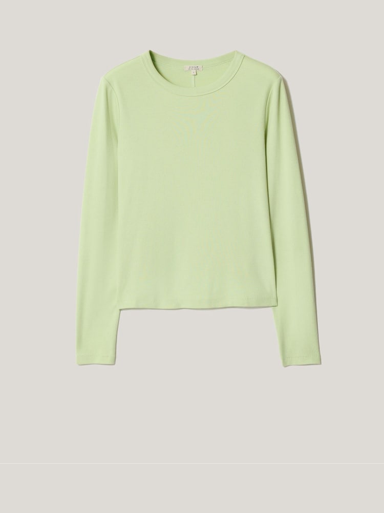 Jigsaw Green Long Sleeve Fine Cotton Baby T-Shirt - Image 6 of 6 Jigsaw Green Long Sleeve Fine Cotton Baby T-Shirt - Image 6 of 6