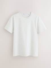 White/ Brown/ Stone/ Neutral Marl Slim Fit Motionflex Soft T-Shirts 4 Pack - Image 3 of 7