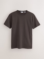 White/ Brown/ Stone/ Neutral Marl Slim Fit Motionflex Soft T-Shirts 4 Pack - Image 5 of 7