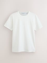 Alb/ Maro/ Piatră/ Melanj neutru - Slim Fit - Tricouri moi Motionflex 4 pachet - Imaginea 8 din 11