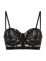 Hunkemoller Black Chelsey Padded Underwired Bra - Image 4 of 5